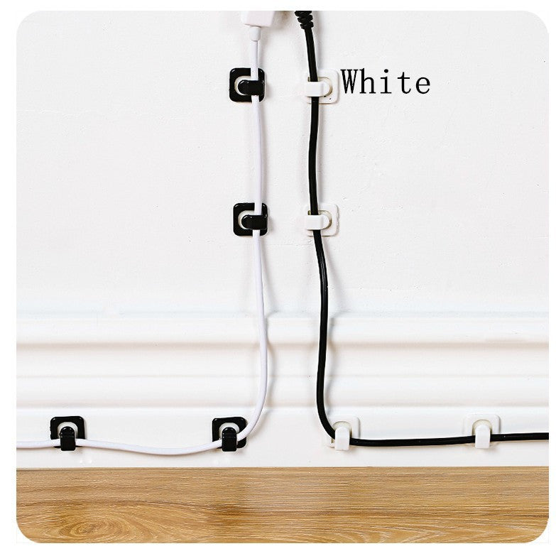 Self-Adhesive Mini Wire Organizer & Cable Management Clips